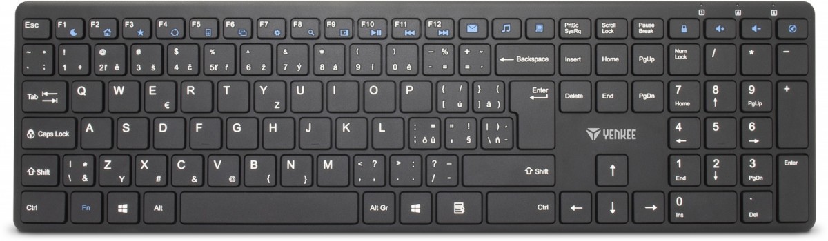 Zestaw bezprzewodowy klawiatura + mysz YKM 2008CS Tibe